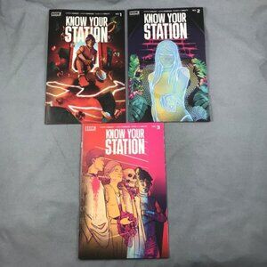 Know Your Station Boom Studios Comic 2023 First 3 issues #1 2 3